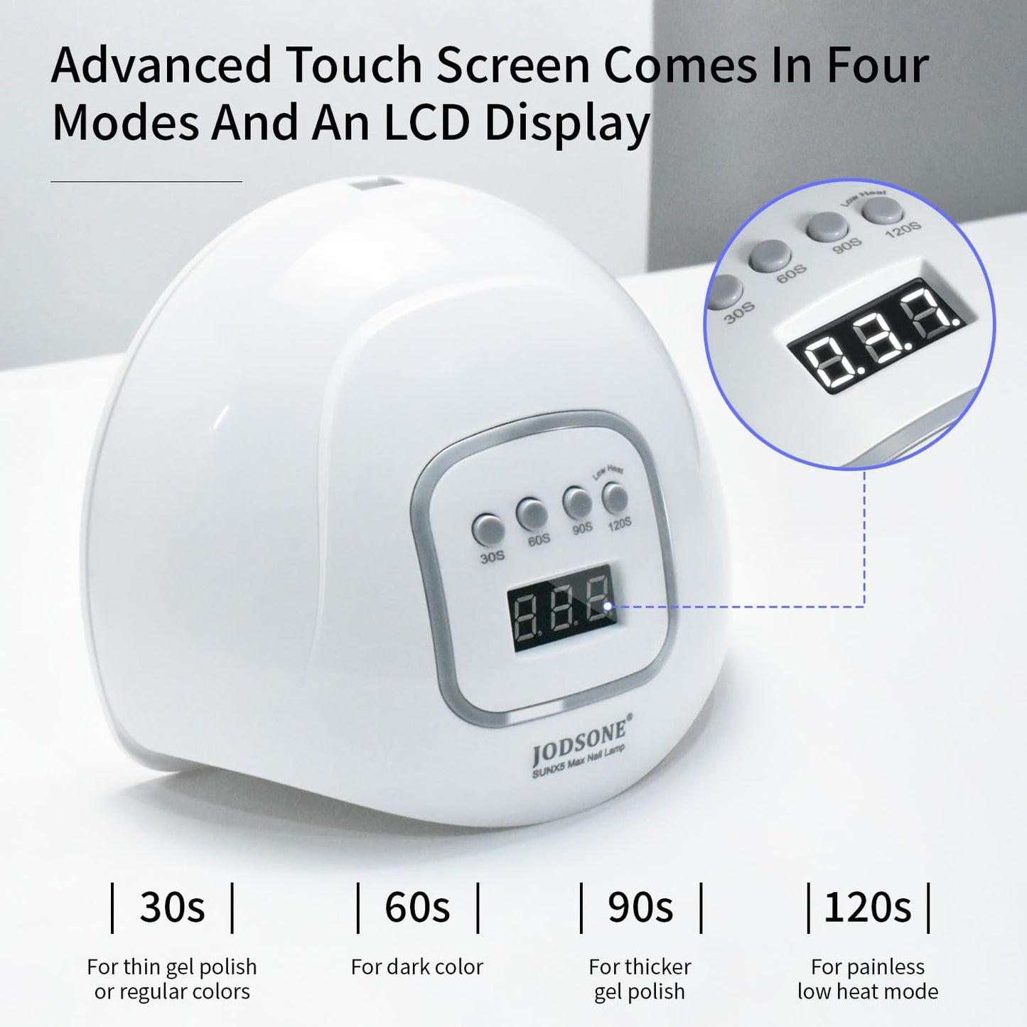 JODSONE UV LED Nail Lamp Dryer for Gel